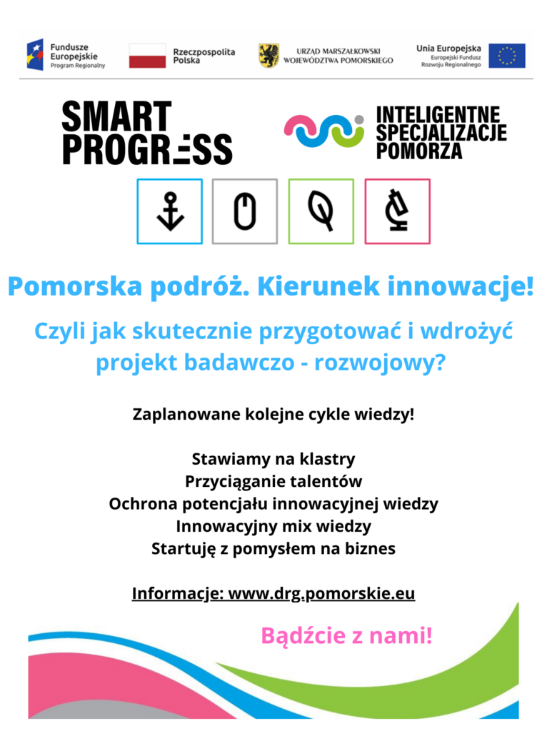 Pomorska podróż. Kierunek innowacje! Powrót cyklu spotkań online dla innowatorów
