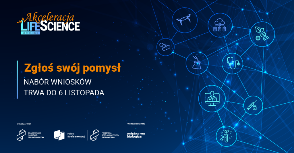Masz pomysł na ciekawy projekt w obszarze biotech, digital health, biogospodarka?  Zgłoś się i wygraj atrakcyjną nagrodę!