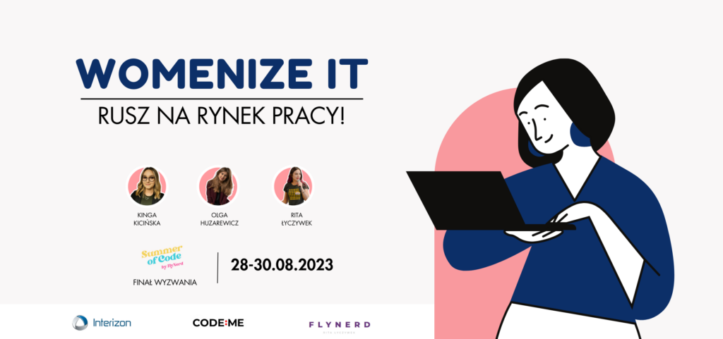 Rusza cykl webinarów merytorycznych dla kobiet, chcących wejść do branży IT