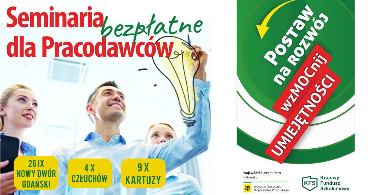 Postaw na rozwój, wzMOCnij umiejętności – cykl spotkań dla pracodawców i przedsiębiorców