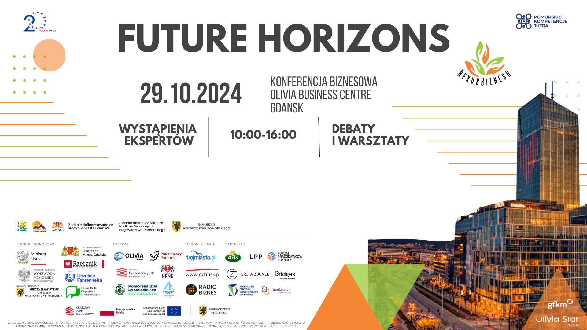 Future Horizons – Rozwijaj swoje umiejętności, poszerzaj sieć kontaktów i buduj swoją karierę