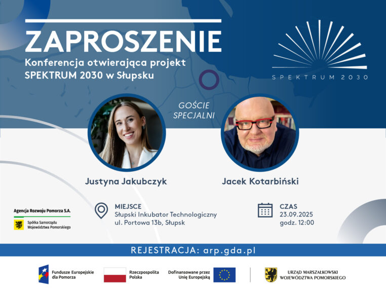 Projekt SPEKTRUM 2030. Konferencja otwierająca w Słupsku 23.09.2025 r.