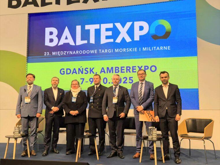 Kapitał publiczny i prywatny w portach polskich w kontekście rozwoju Regionu Pomorskiego – tematem dyskusji na Targach Morskich i Militarnych BALTEXPO 2025