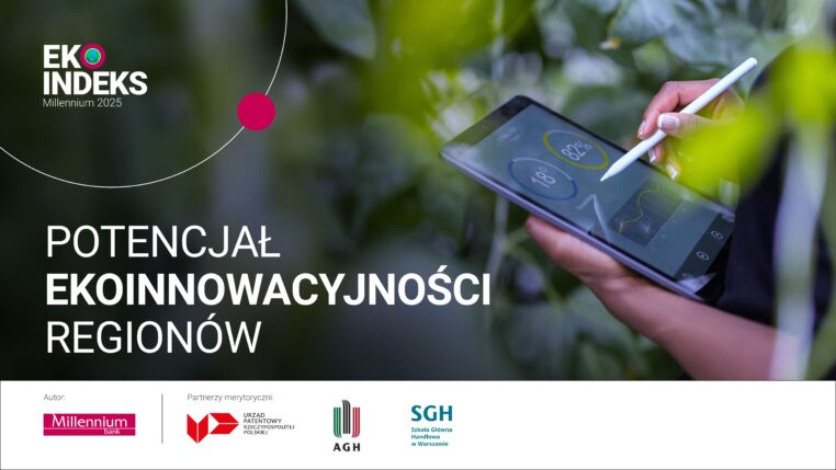 Pomorskie ponownie w czołówce zielonej innowacyjności – Najnowszy Eko-indeks Millennium 2025
