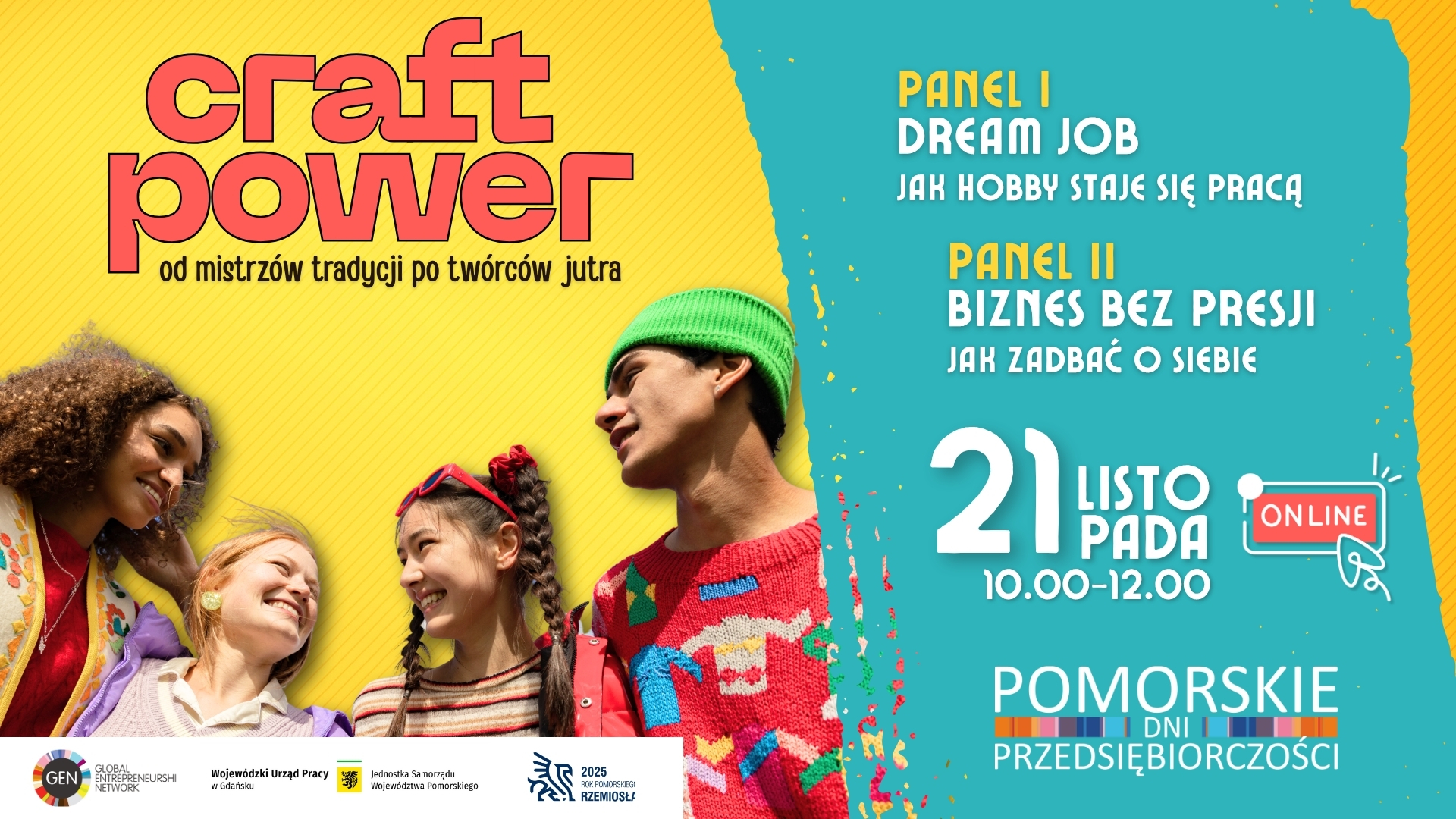 Listopad pełen inspiracji i działania. Pomorskie Dni Przedsiębiorczości