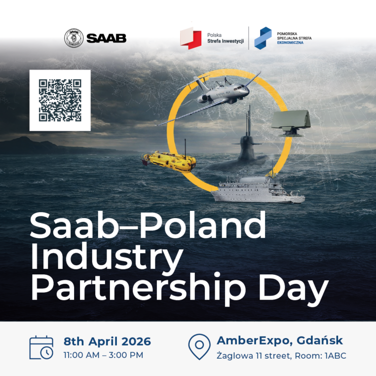 Rozwój polsko-szwedzkiej współpracy przemysłowej. Weź udział w Saab–Poland Industry Partnership Day