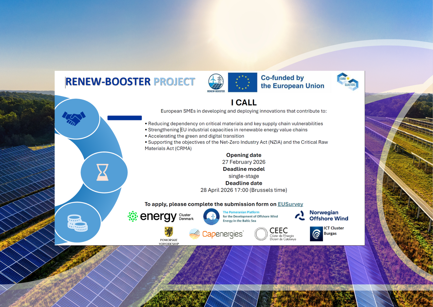 Europejski konkurs RENEW-BOOSTER #1 – trwa nabór