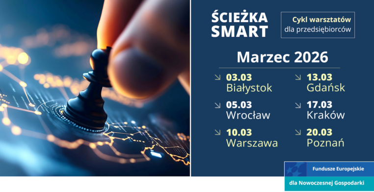 Warsztaty dla przedsiębiorców Ścieżka SMART. Jak skutecznie zdobyć dofinansowanie na projekty B+R?
