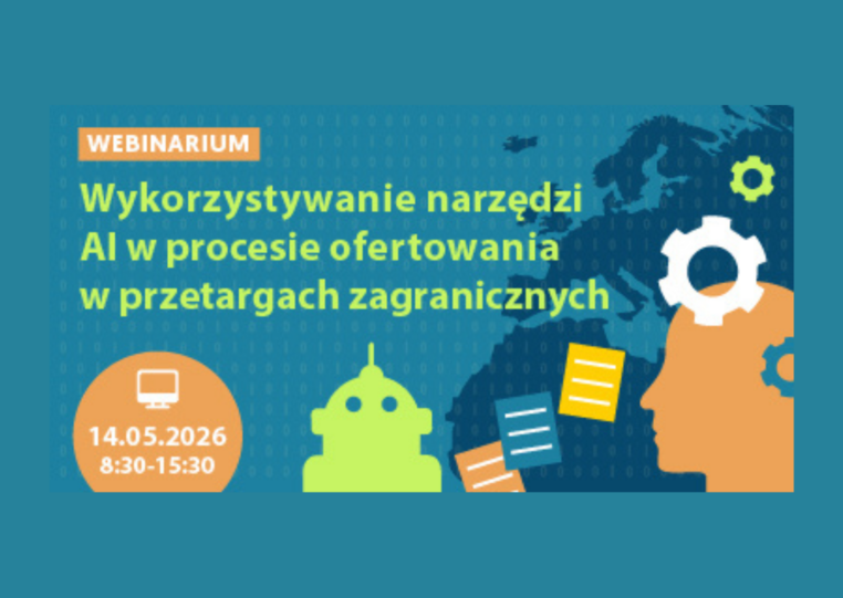 Warsztaty online dla MŚP. Wykorzystywanie narzędzi AI w przetargach zagranicznych – 14 maja 2026
